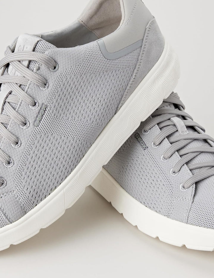 Geox Herren U Spherica Ec4 Sneaker 41 EU Lt Grey, 41 EU Lt Grey