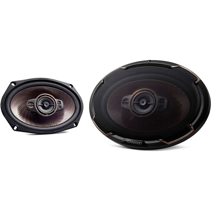 KENWOOD Coaxial Speakers, 5-Way, 6x9, 650W KFCPS6996
