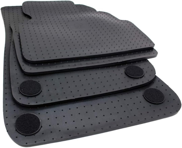 Kfzpremiumteile24 Gummimatten Kompatibel mit 1er E81 E82 E87 X1 E84 Premium Fussmatten Allwetter Gum