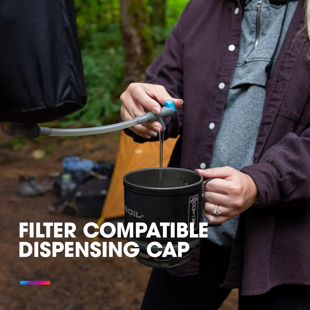 HydraPak Pioneer – Faltbares Wasserspeicher- und Dosiersystem – BPA- und PVC-freie Camping-Trinkblas