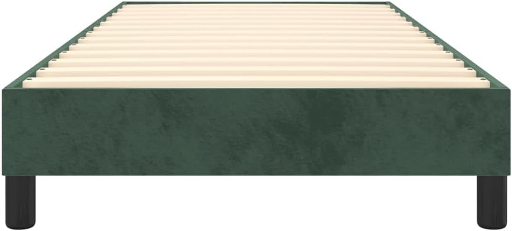 vidaXL Boxspringbett, Bettgestell mit Lattenrost, Bett Polsterbett mit Stützbeinen, Einzelbett Schla