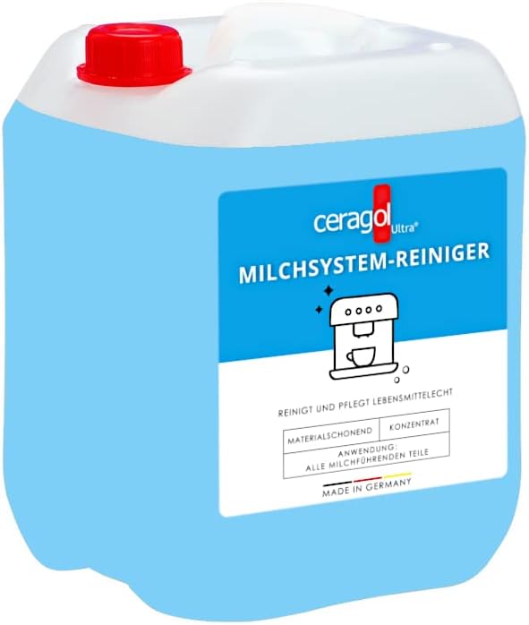 ceragol ultra Milchsystemreiniger, 10L – Milchschaum-Reiniger für Kaffee-Vollautomaten und Milchaufs