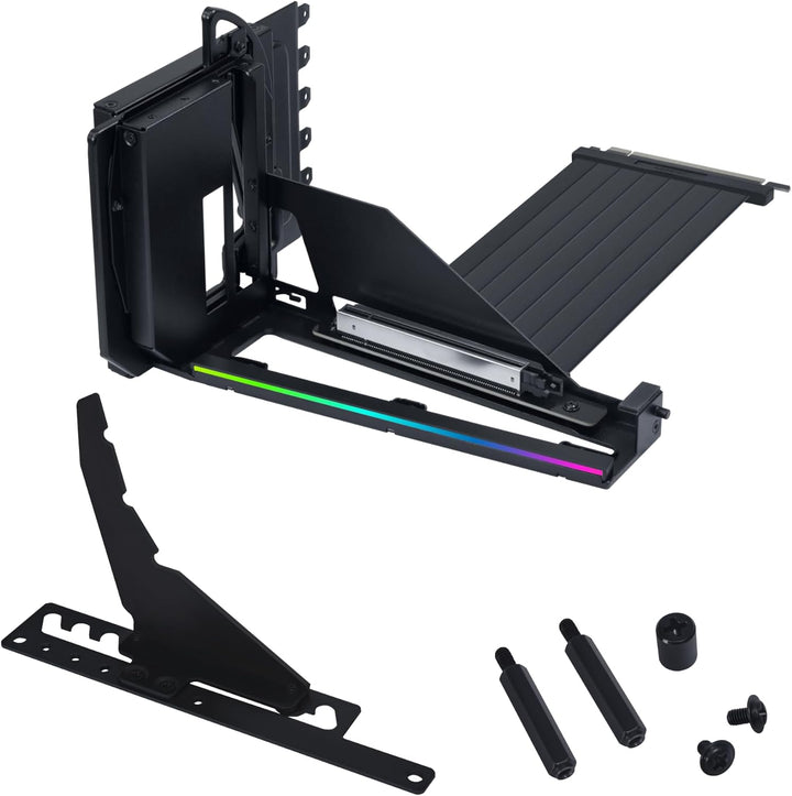 Lian Li Vertikales GPU-Halterungs-Kit VG4-5-V4, mit PCIe 5.0-Riser-Kabel – Schwarz