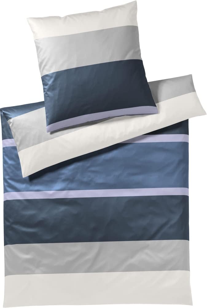 Joop! Mako-Satin-Kissenbezug einzeln 4095 Mood Farbe Aqua Grösse 40x80