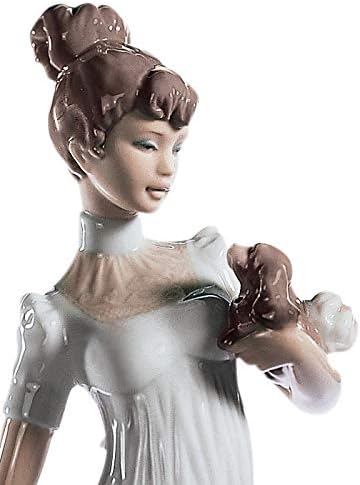 LLADRÓ Frauen-Figur Feine Gesellschaft. Frau. Porzellan.