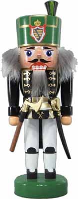 Rudolphs Schatzkiste Nussknacker Bergwardein mittel Höhe 23,5cm NEU Weihnachten Seiffen Nutcracker N