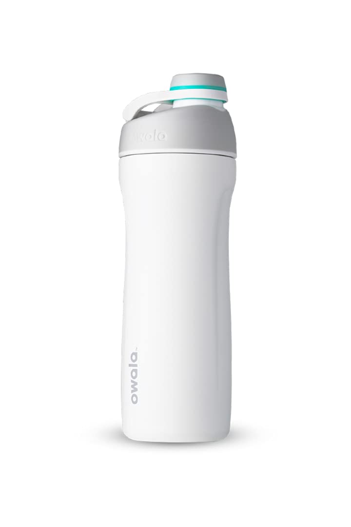 Owala Twist Edelstahl Trinkflasche mit Drehverschluss, 560ml, Shy Marshmallow 560 ml Shy Marshmallow
