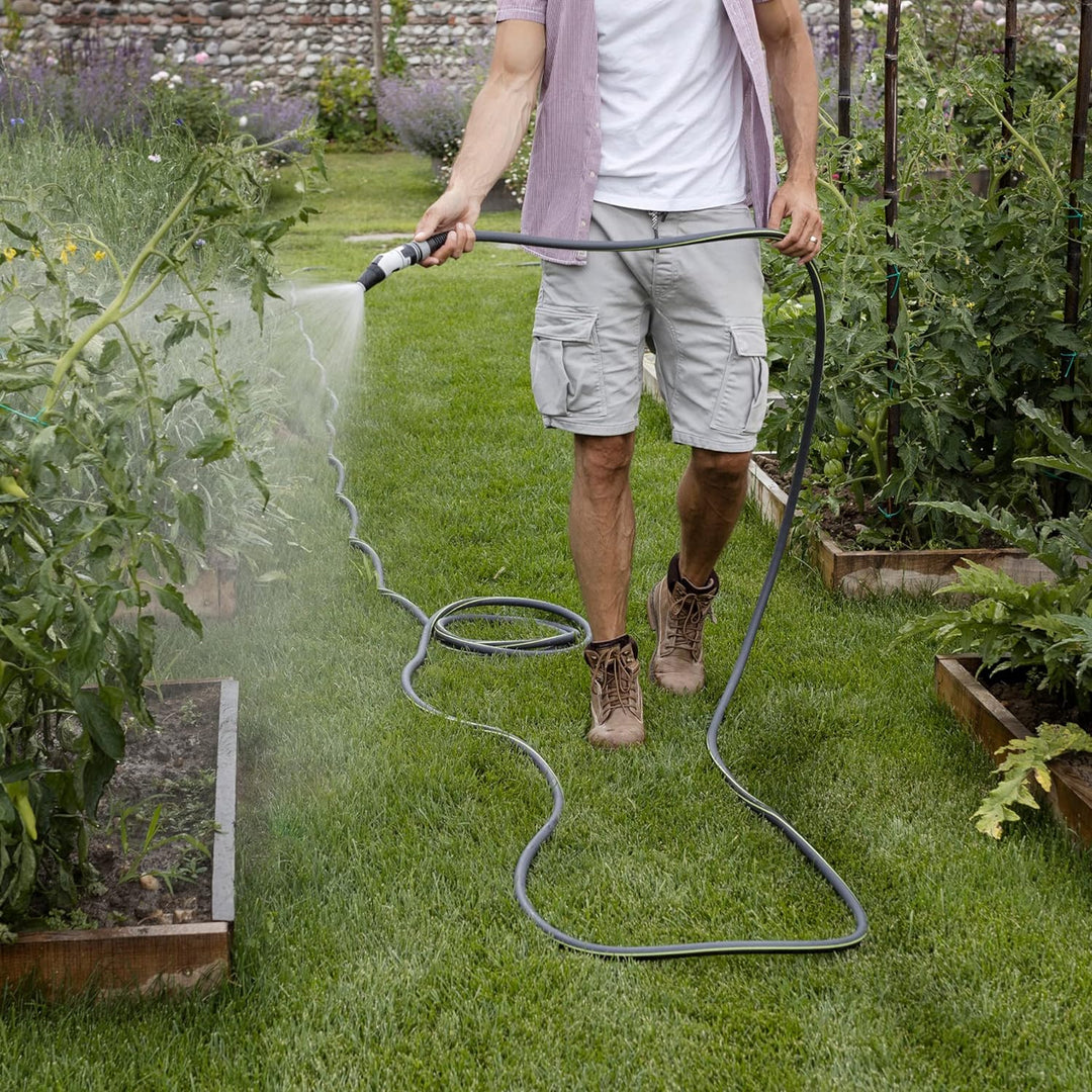 FITT Force 25 m, Wasserschlauch für den Garten zur Bewässerung, leicht, robust und kompakt, für Inte