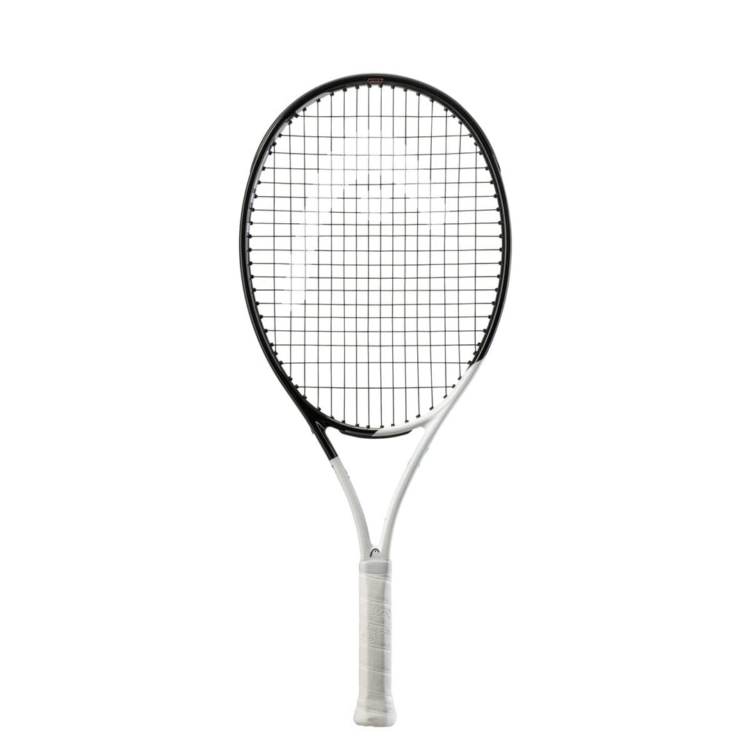 HEAD Speed Jr.25 Tennisschläger, Schwarz/Weiss, Griffstärke 07, 8-10 Jahre