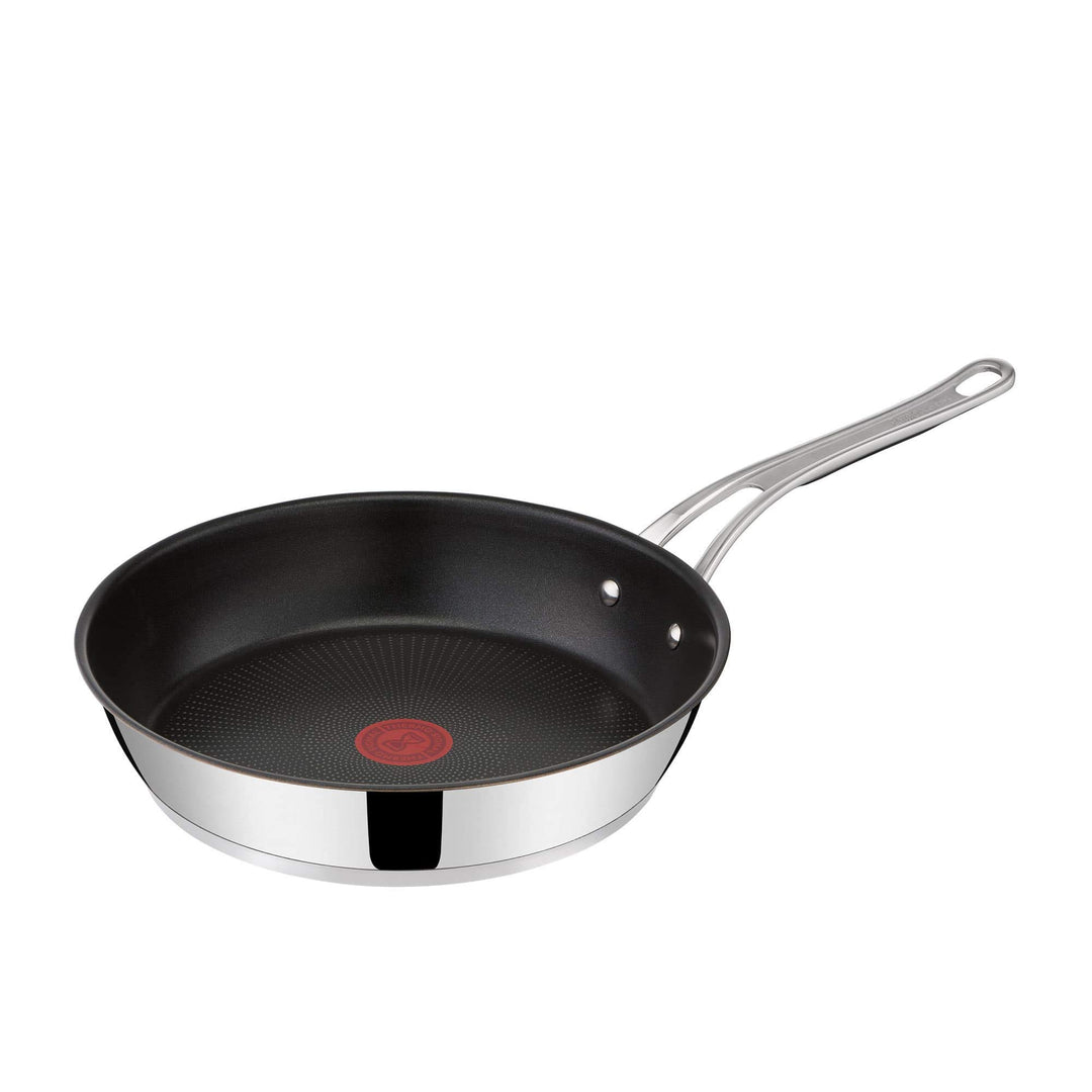 Tefal Jamie Oliver Cook's Classics Edelstahl Bratpfanne, 30 cm, Antihaftbeschichtung, Hitzeindikator