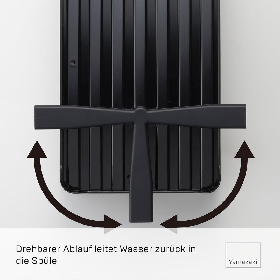 Dish Drainer - Tower - black Schwarz, Schwarz