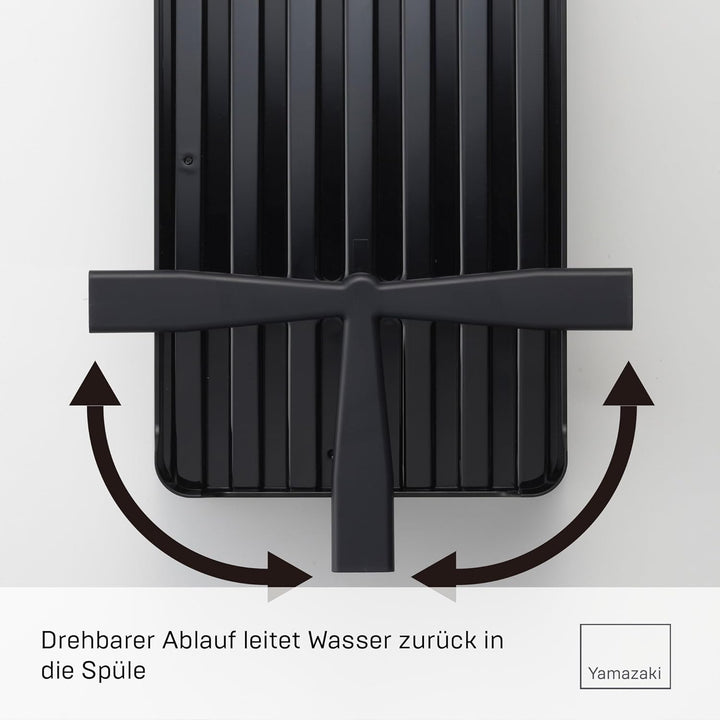 Dish Drainer - Tower - black Schwarz, Schwarz