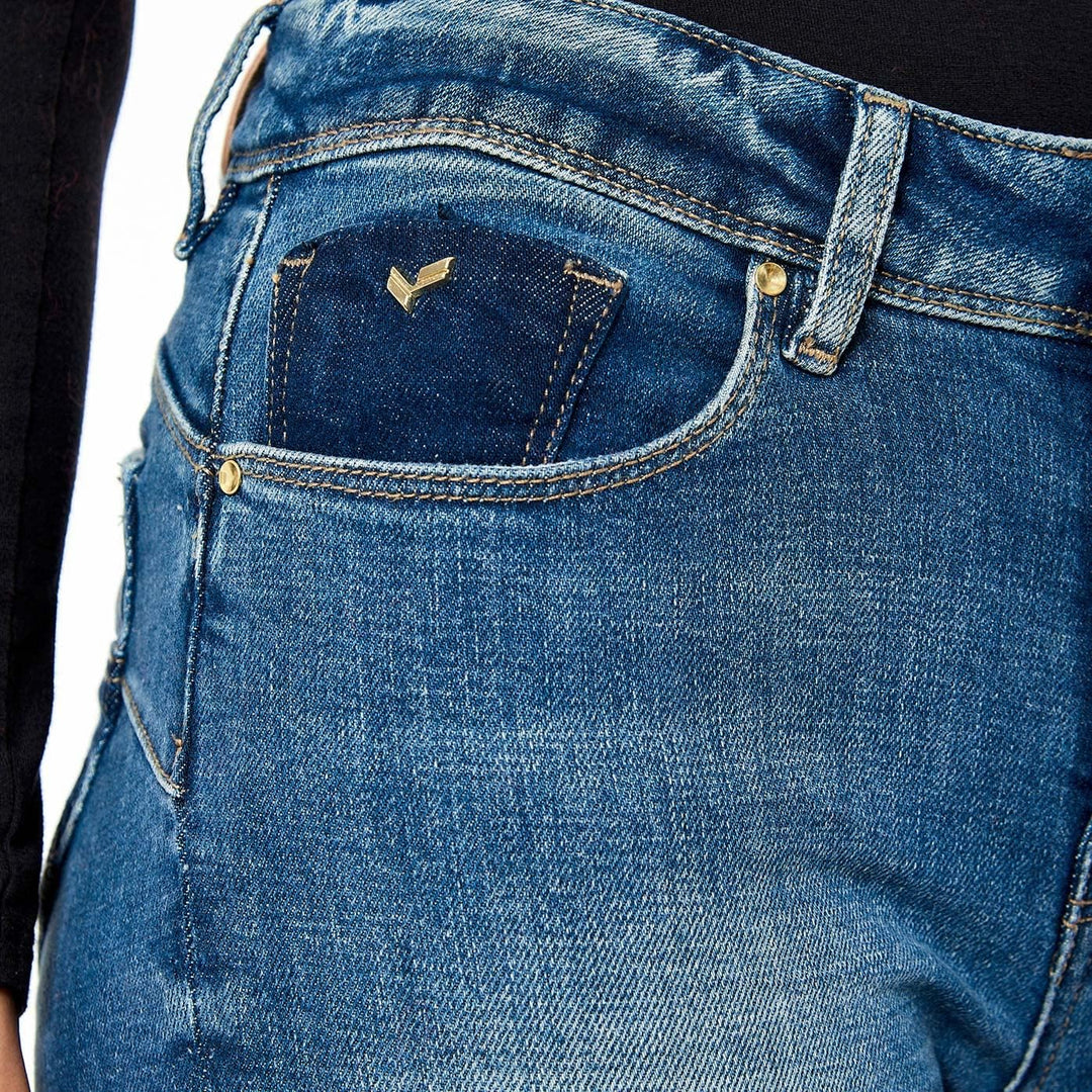Kaporal Damen Florr Jeans 33W / 32L Kobalt, 33W / 32L Kobalt
