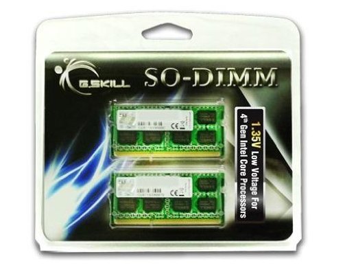 G. Skill 16 GB DDR3 – 1600 16 GB DDR3 1600 MHz Speicher-Modul (DDR3, tragbar, 204-pin DIMM, 2 x 8 GB