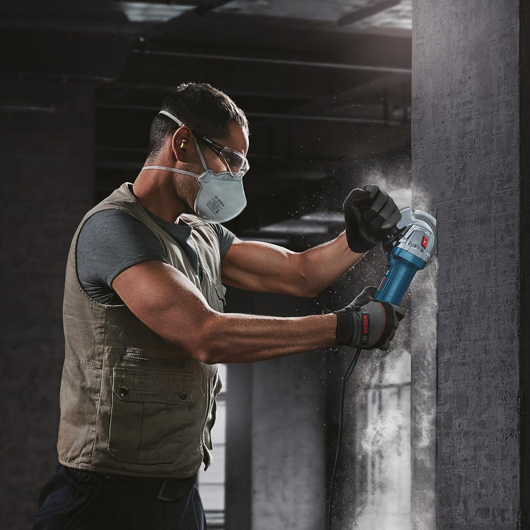 Bosch Professional Winkelschleifer GWS 9-125 S (Leistung 900 Watt, Leerlaufdrehzahl: 2800 – 11000 mi