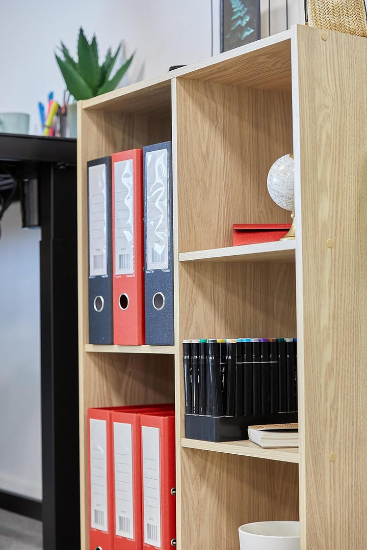 Iris Ohyama, Bücherregal, Regale mit 5 Fächern, Bücherregal, Trennwand, Display, Wohnzimmer, Schlafz