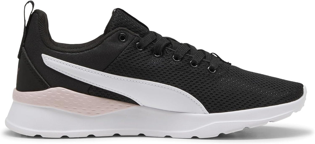 PUMA Unisex Anzarun Lite Sneaker 36 EU Black White Berry Pink, 36 EU Black White Berry Pink