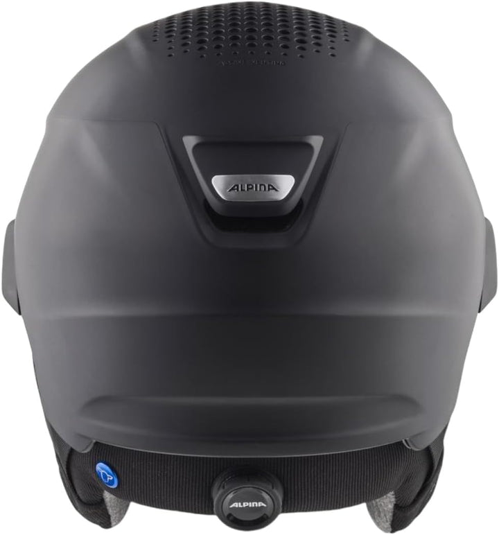 ALPINA Unisex - Erwachsene, ALTO QV Skihelm black matt 51-55 cm, black matt 51-55 cm
