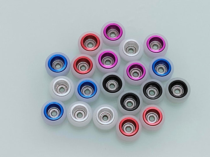 Leefai Pro fingerboard wheels (rollen) -Handmade Alloy core Mini Finger Skateboard Wheel (Räder)-Mea