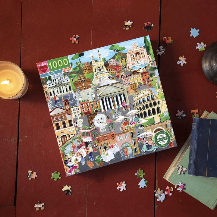eeBoo - Puzzle 1000 pcs - Rome - (EPZTROM), Rom