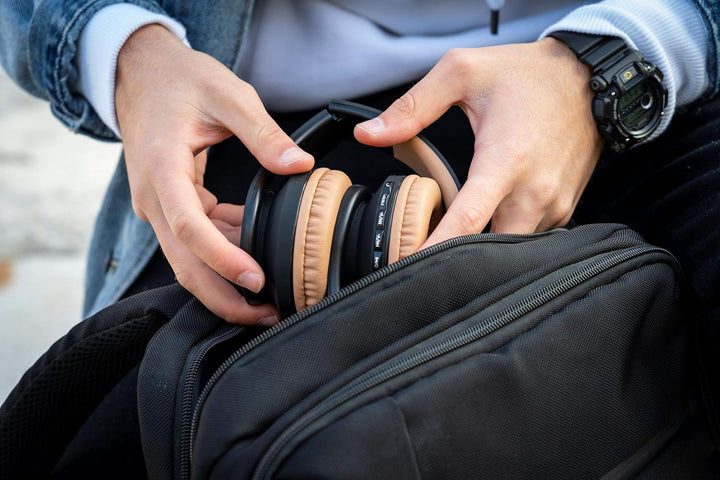 PowerLocus P1 Bluetooth Kopfhörer Kabellos, Wireless 5.0 Bluetooth Kopfhörer Over-Ear, Over Ear Kopf