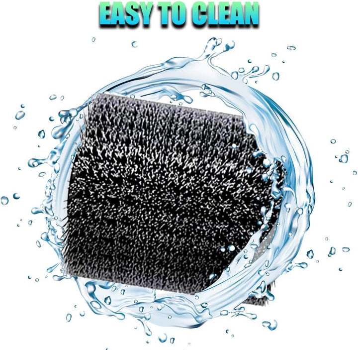 Motorisierte Grillbürste PURAMI Safe Grillen Rescue Geschenk No Shedding Bristles, 360° Rotating Cle
