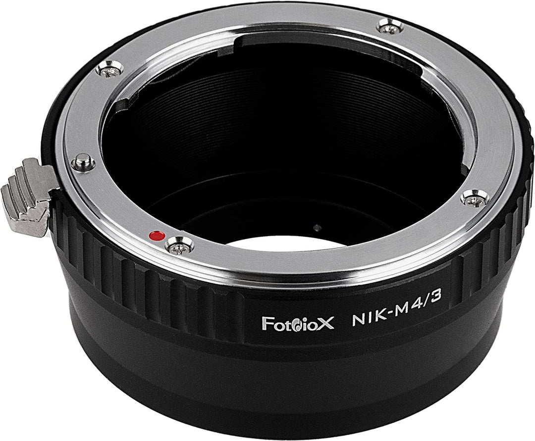 Fotodiox Lens Mount Adapter Compatible with Nikon F-Mount Lenses on Micro Four Thirds Mount Cameras