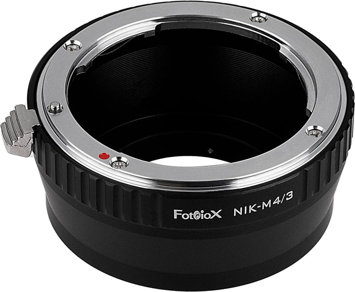 Fotodiox Lens Mount Adapter Compatible with Nikon F-Mount Lenses on Micro Four Thirds Mount Cameras