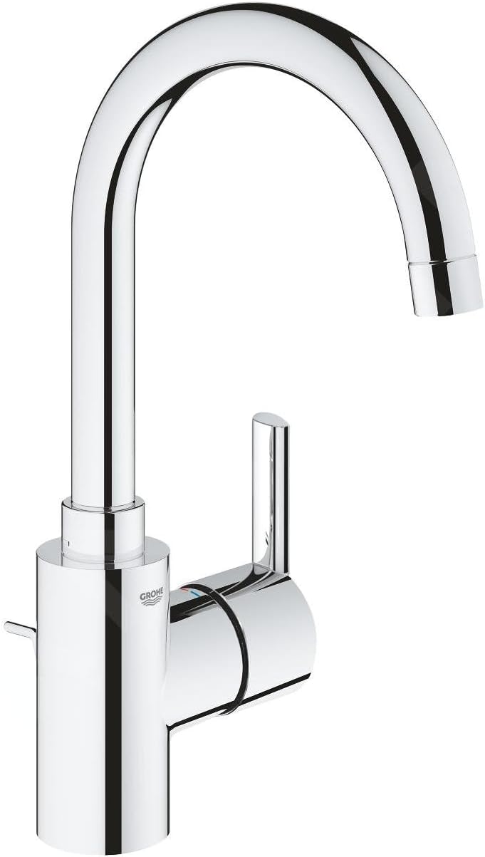 GROHE Feel - Einhand-Waschtischarmatur (1/2", L-Size, langlebige Oberfläche), chrom, 32723001 Sonsti