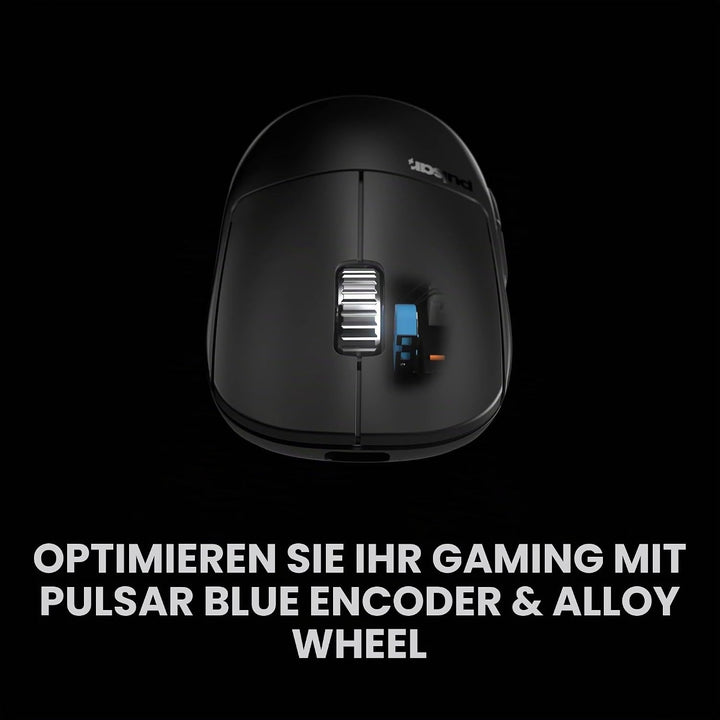 Pulsar Gaming Gears X2A v3 ES kabellose Gaming-Maus, Ultraleicht, optischer Schalter, 32000 DPI, 750