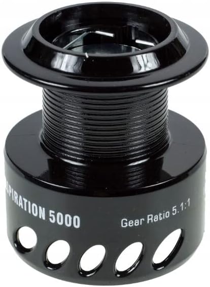 Freilaufrolle Stationärrolle Karpfen Angelrolle Inspiration 3000-5000 9+1BB Ersatzspule, 5000