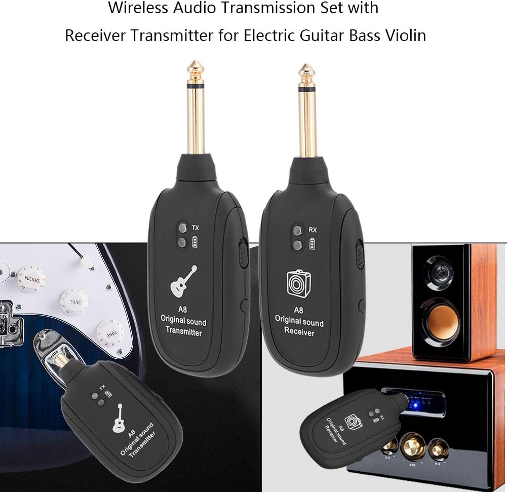 Ss Gitarren-Sender-Empfänger, Drahtloser Gitarren-Sender-Empfänger, Drahtloses Gitarrensystem, Draht