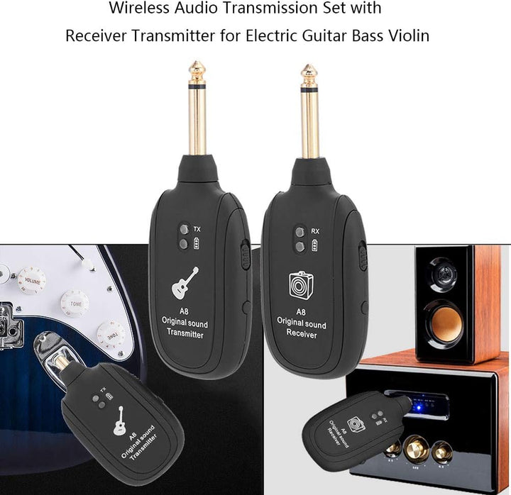 Ss Gitarren-Sender-Empfänger, Drahtloser Gitarren-Sender-Empfänger, Drahtloses Gitarrensystem, Draht