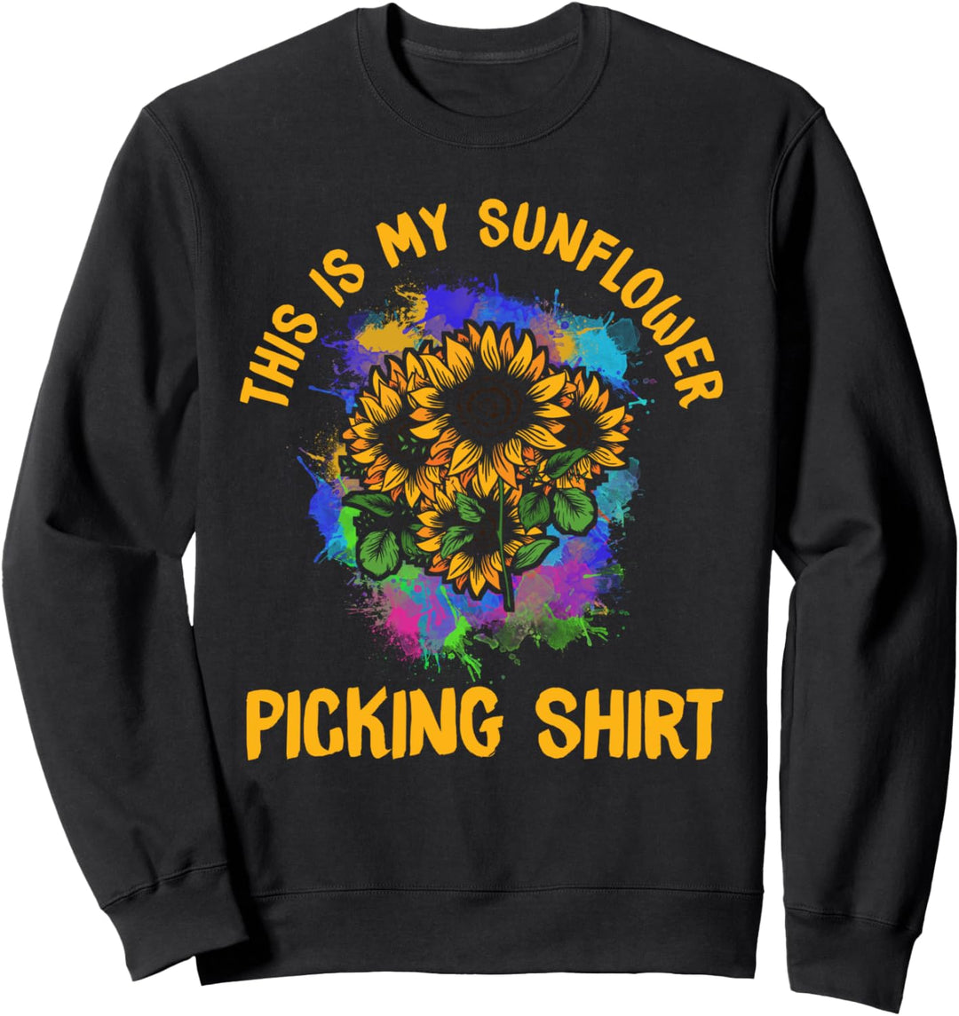 Hobbygärtner Garten Gärtner - Blumen Shirt Sonnenblume Sweatshirt