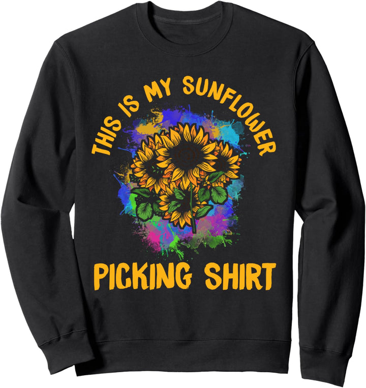 Hobbygärtner Garten Gärtner - Blumen Shirt Sonnenblume Sweatshirt
