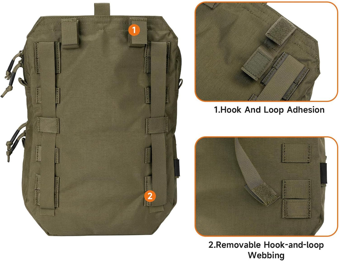 EXCELLENT ELITE SPANKER Taktisch MOLLE Trinkrucksack für 3L Trinkwasserblase Molle Westenzubehör Tri