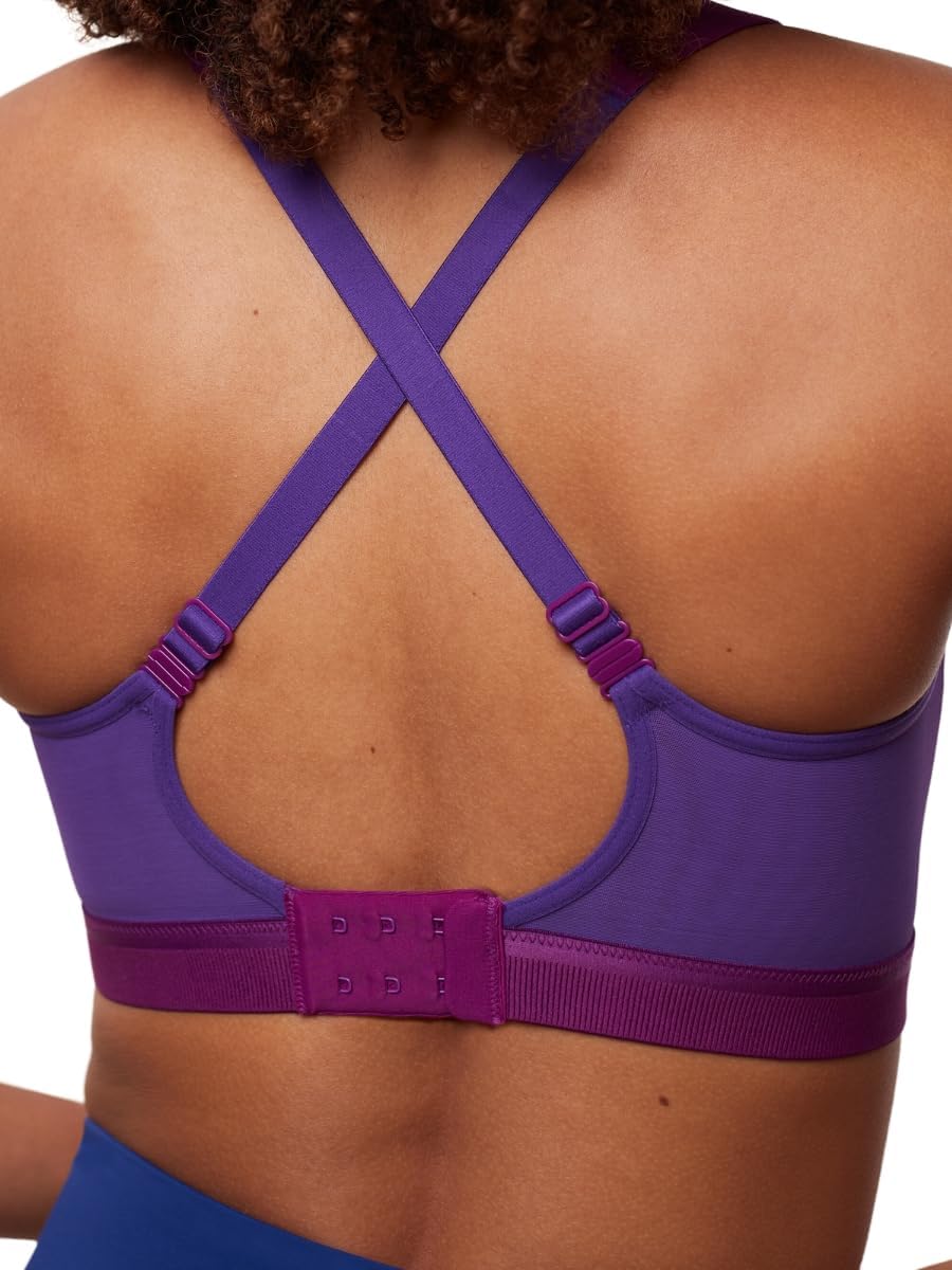 TriAction Damen Gravity Lite N Ex Sports Bra 90D Violet, 90D Violet