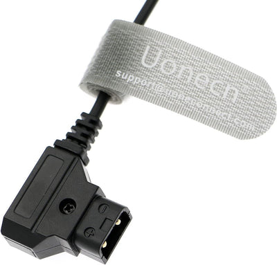 Uonecn D-Tap zu NP F550 Dummy Batterie Spulenkabel Stromkabel Adapter Kompatibel für Sony NP F550|F5