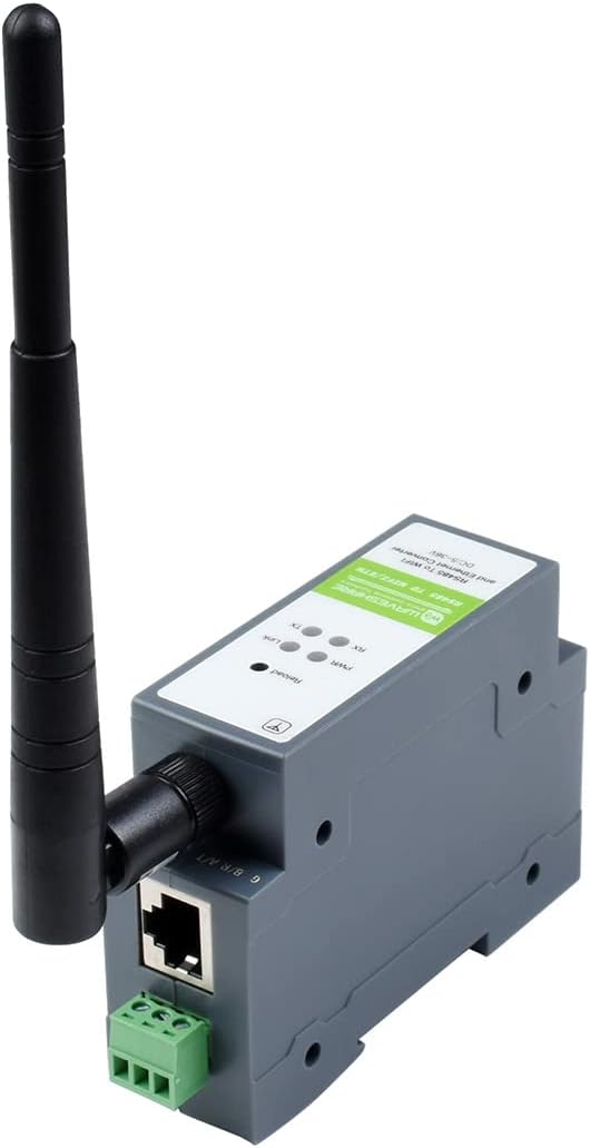 RS485 zu WIFI/Ethernet Modul, Modbus MQTT Gateway, RS485 Serieller Server Rail-Mount, mit RS485, WIF