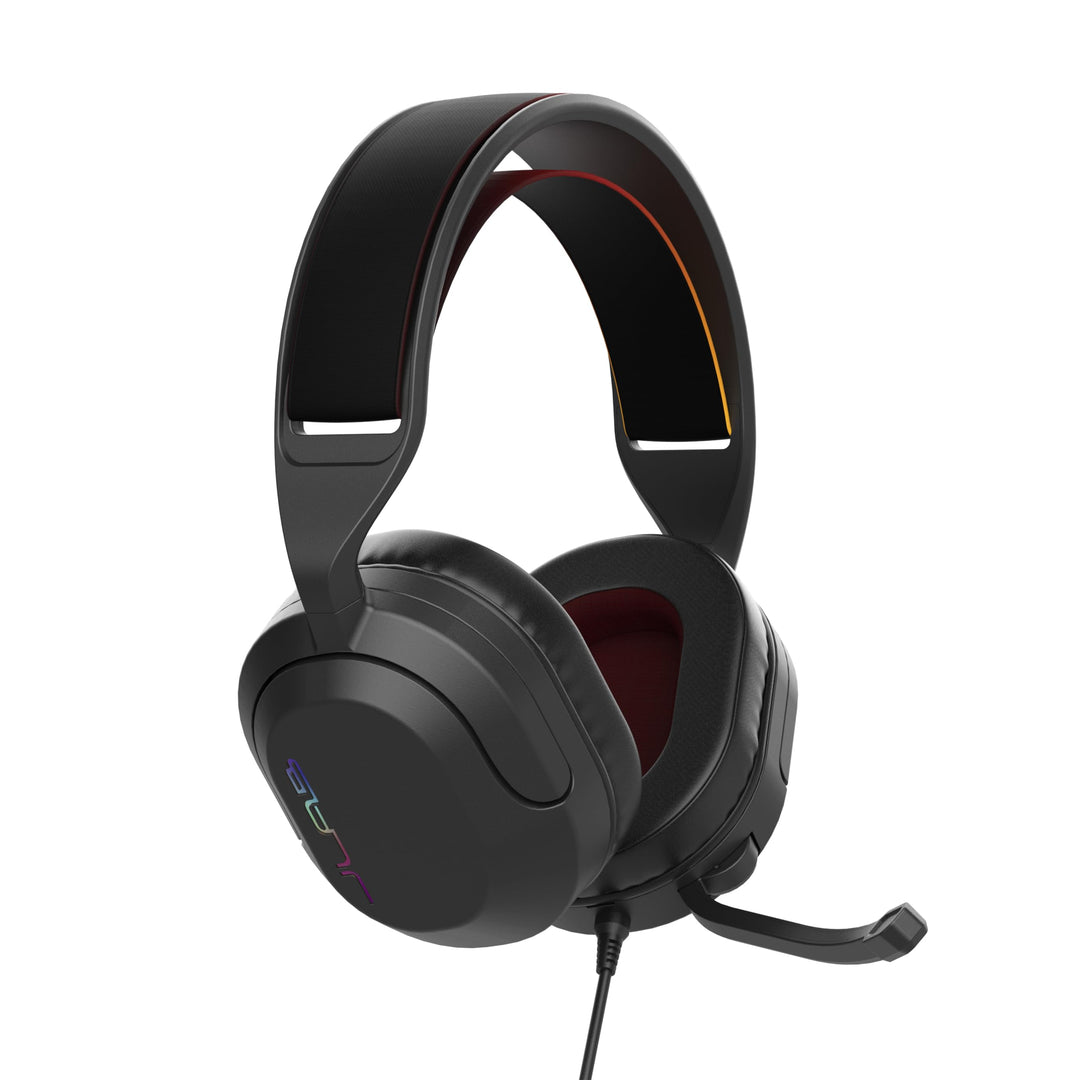 JLab Nightfall Over-Ear-Gaming-Headset mit Mikrofon für PC/Xbox/PS5/PS4/Nintendo Switch – 50-mm-Tre