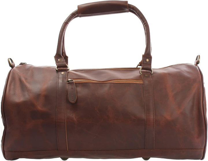 LECONI Reisetasche für Damen & Herren Ledertasche Weekender gross Sporttasche Männer + Frauen Handge