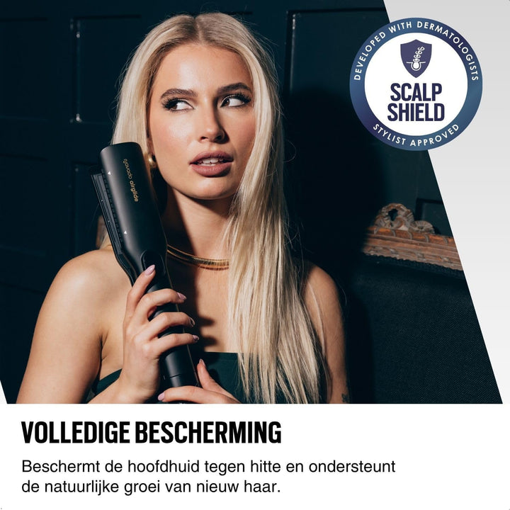 Airglide Airstraight - Glätteisen Wet-to-Dry - Haartrockner & Haarglätter 2-in-1 - Coldshot - Altern