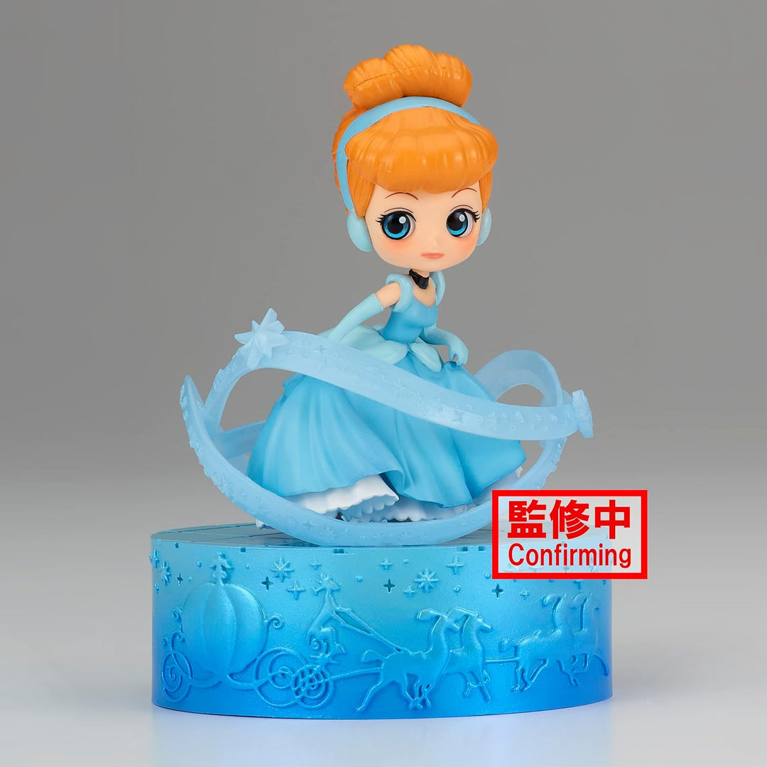 Disney - Cendrillon - Q Posket 9cm Aschenputtel (Ver. A) 3.5 Inch Modern, Aschenputtel (Ver. A) 3.5