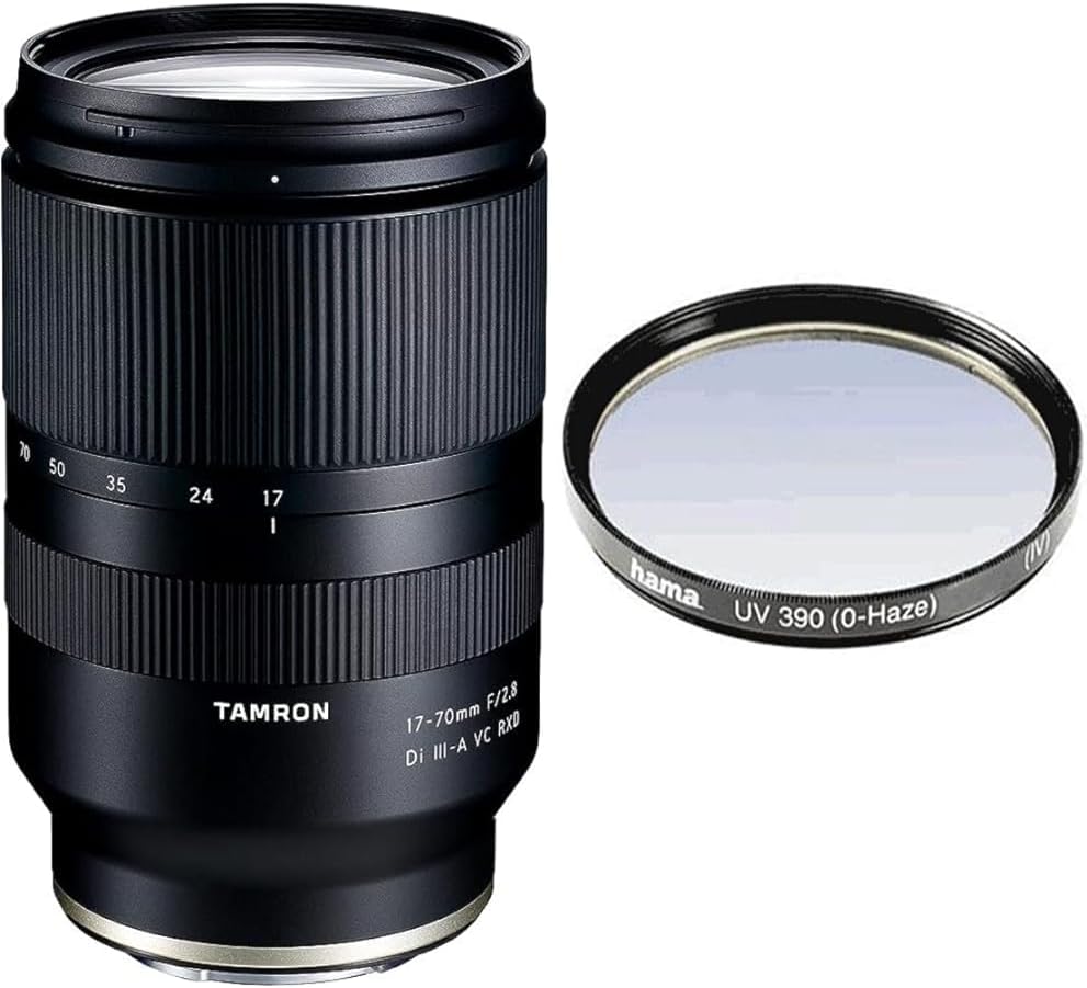 TAMRON 17-70mm F/2.8 Di III-A VC RXD Zoom-Objektiv für spiegellose APS-C-Systemkameras - für Sony E-