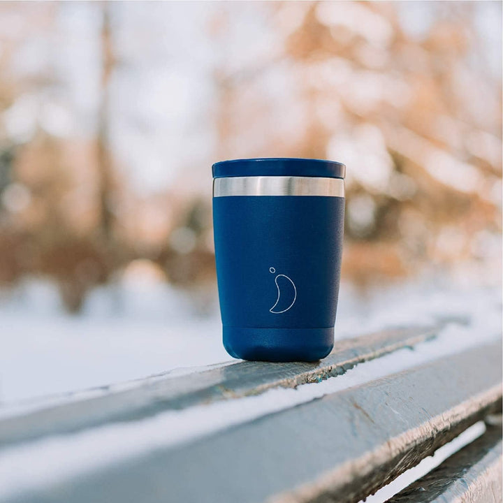 Chilly's Original Kaffeebecher - Reise-Thermo-Tasse für kalte und heisse Getränke - Mehrwegbecher mi