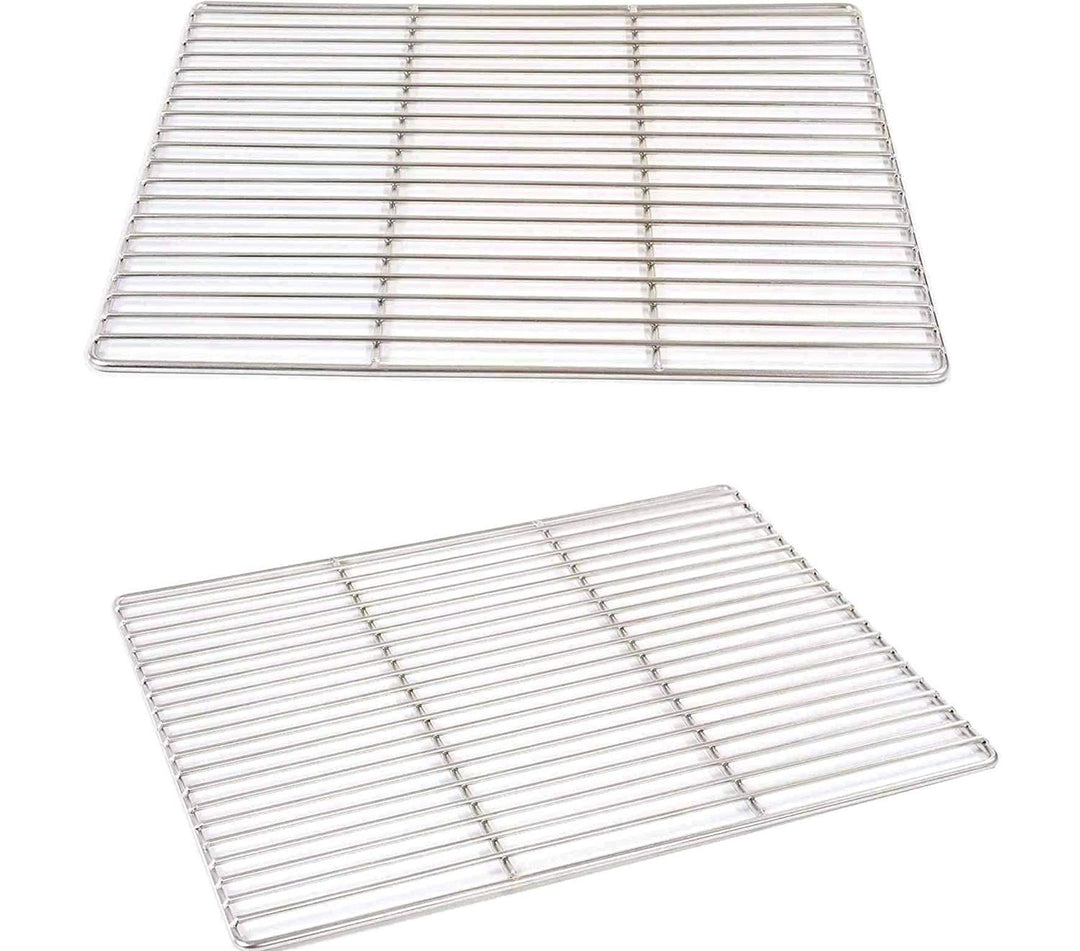 Grillrost 45 x 30 cm aus Edelstahl rostfrei und elektropoliert