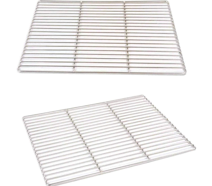Grillrost 45 x 30 cm aus Edelstahl rostfrei und elektropoliert