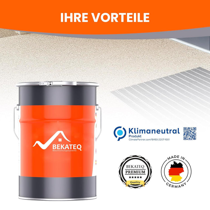 1K PU Bindemittel Kleber für Steinteppich aussen, UV-fest, 5kg farblos glänzend - kein Vergilben, el