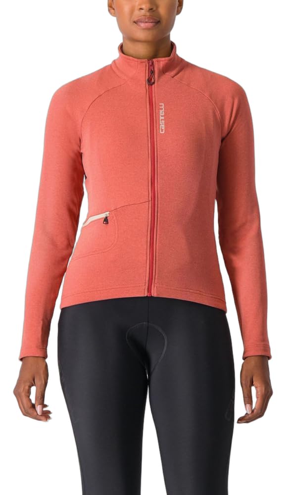 CASTELLI Damen Unltd Trail W JRS Sweatshirt S Mineral Red/Clay, S Mineral Red/Clay
