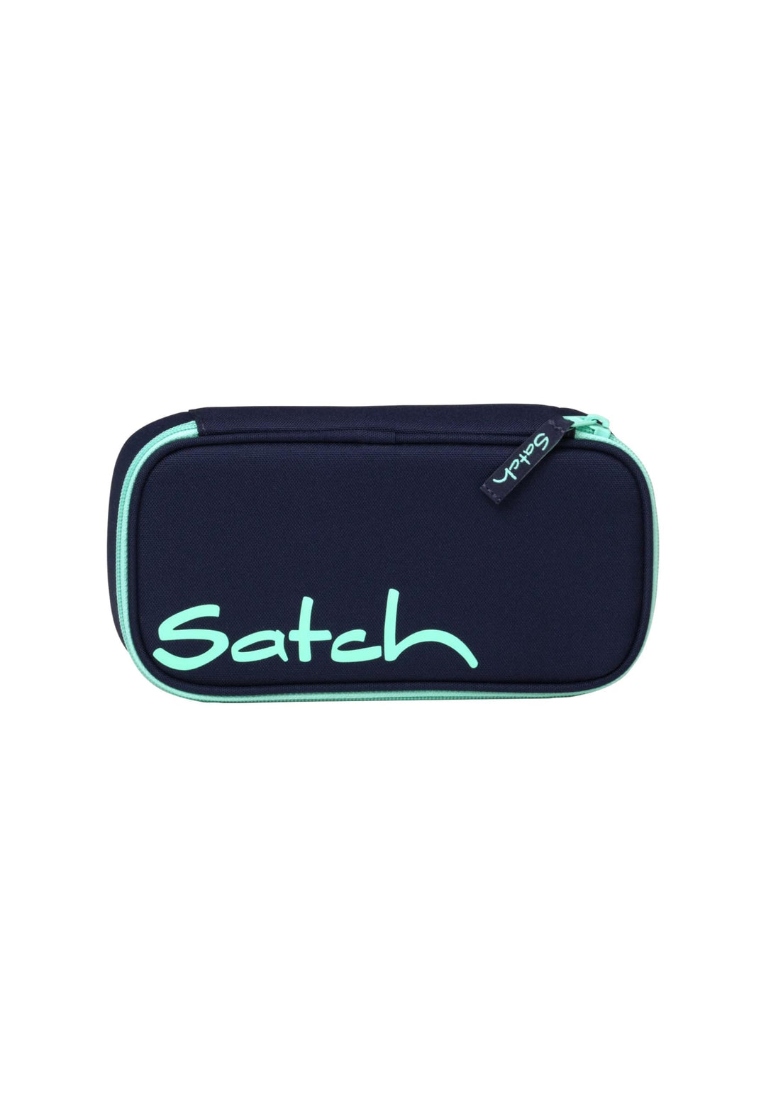 Satch Schlamperbox extra gross inkl. Trennfach Reissverschlussfach Stiftehalter Geodreieck Sichtfens